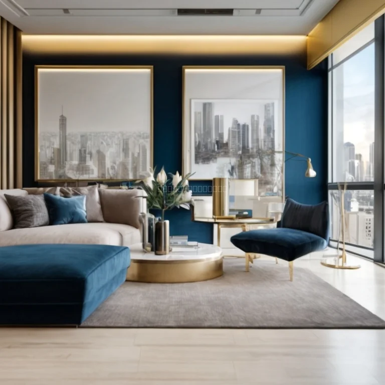 Modernes Luxusapartment mit Panoramablick